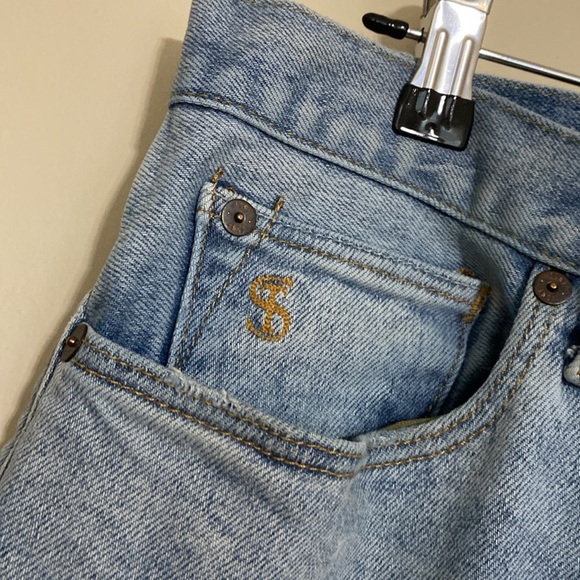 Todd Snyder Men's Light Blue Jeans mens 31X32 slim fit casual office retro Y2K - Picture 3 of 11